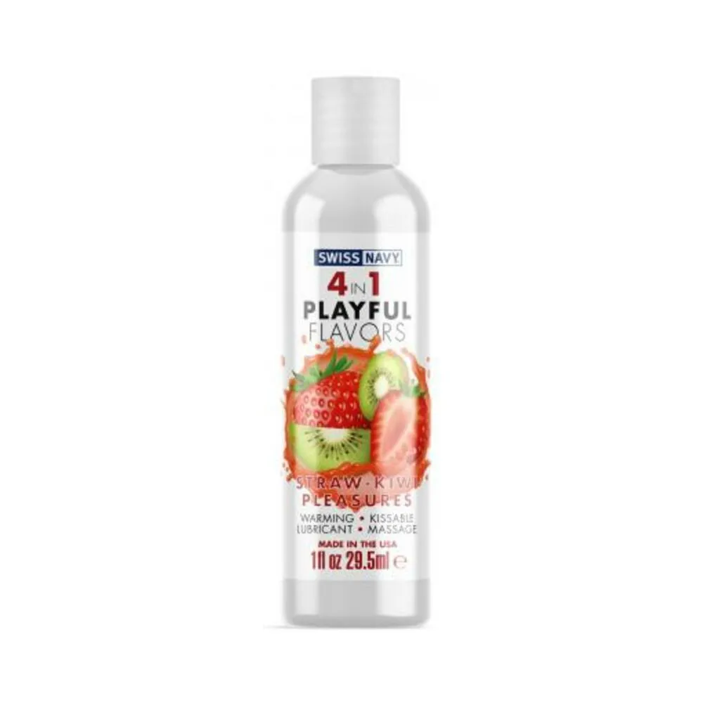 4 In 1 Playful Flavors Strawberry-kiwi Pleasures 1 Oz.