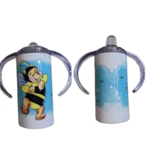 Bear 12oz Stainless Steel Sippy Cup