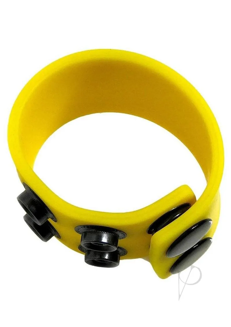 Boneyard Silicone Ball Strap Yellow