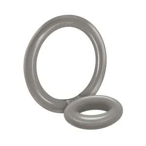 Bullseye Cock Ring Double Ring Smoke