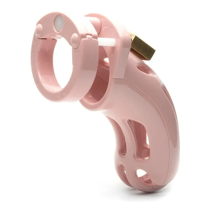 CB-X Chastity The Curve 3 3/4 Cock Cage Pink Kit