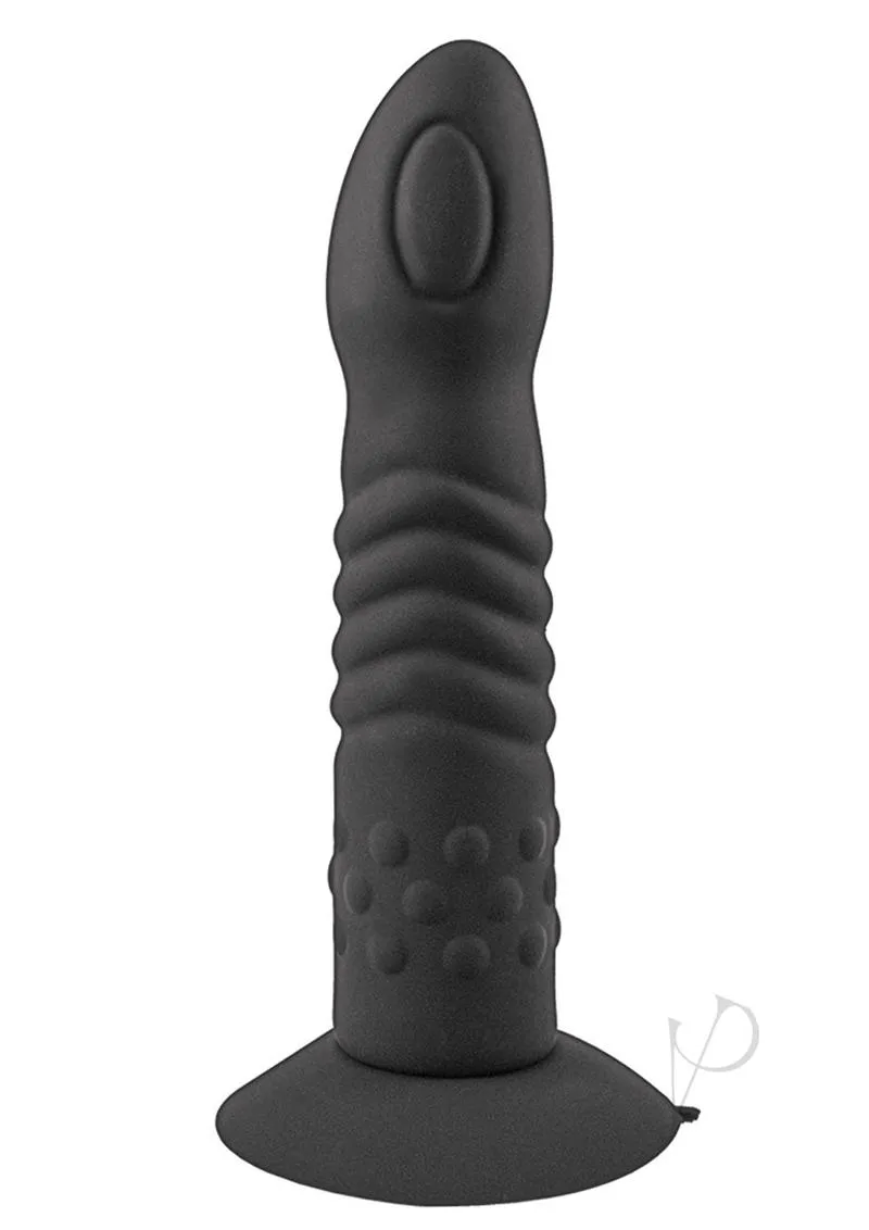 Commander Ribbed Dong Black