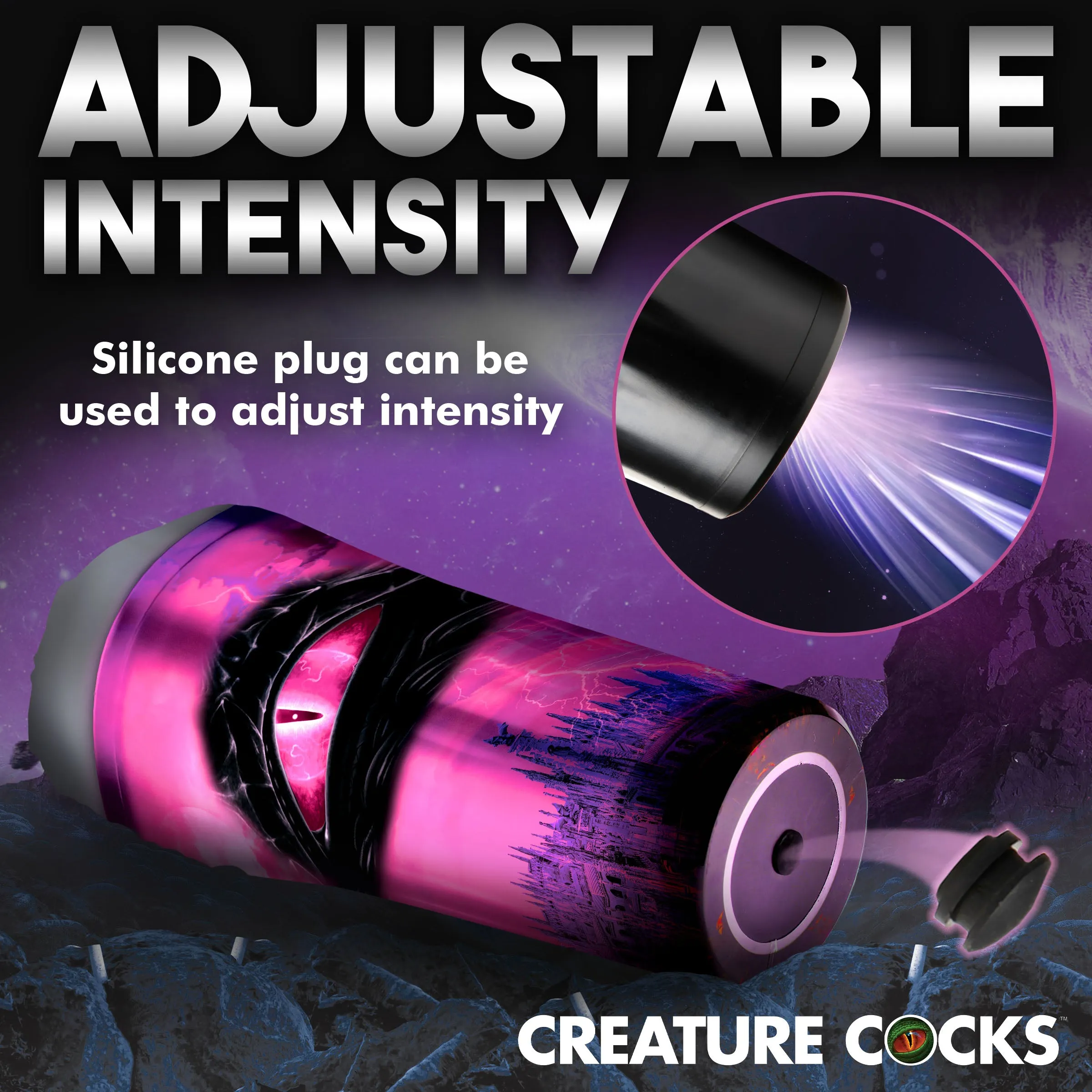 Creature Cocks Predator 3D Stroker Male Masturbator Fantasy Pocket Pussy Sex Toy