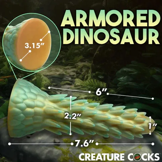 Creature Cocks Stegosaurus Spiky Dildo by XR