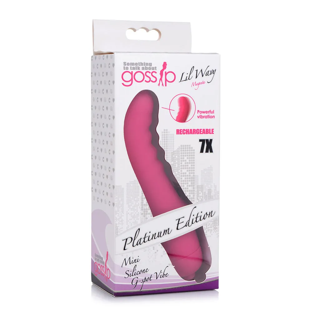 Curve Novelties Gossip Lil Wavy 7X Mini G Spot Vibe - Magenta