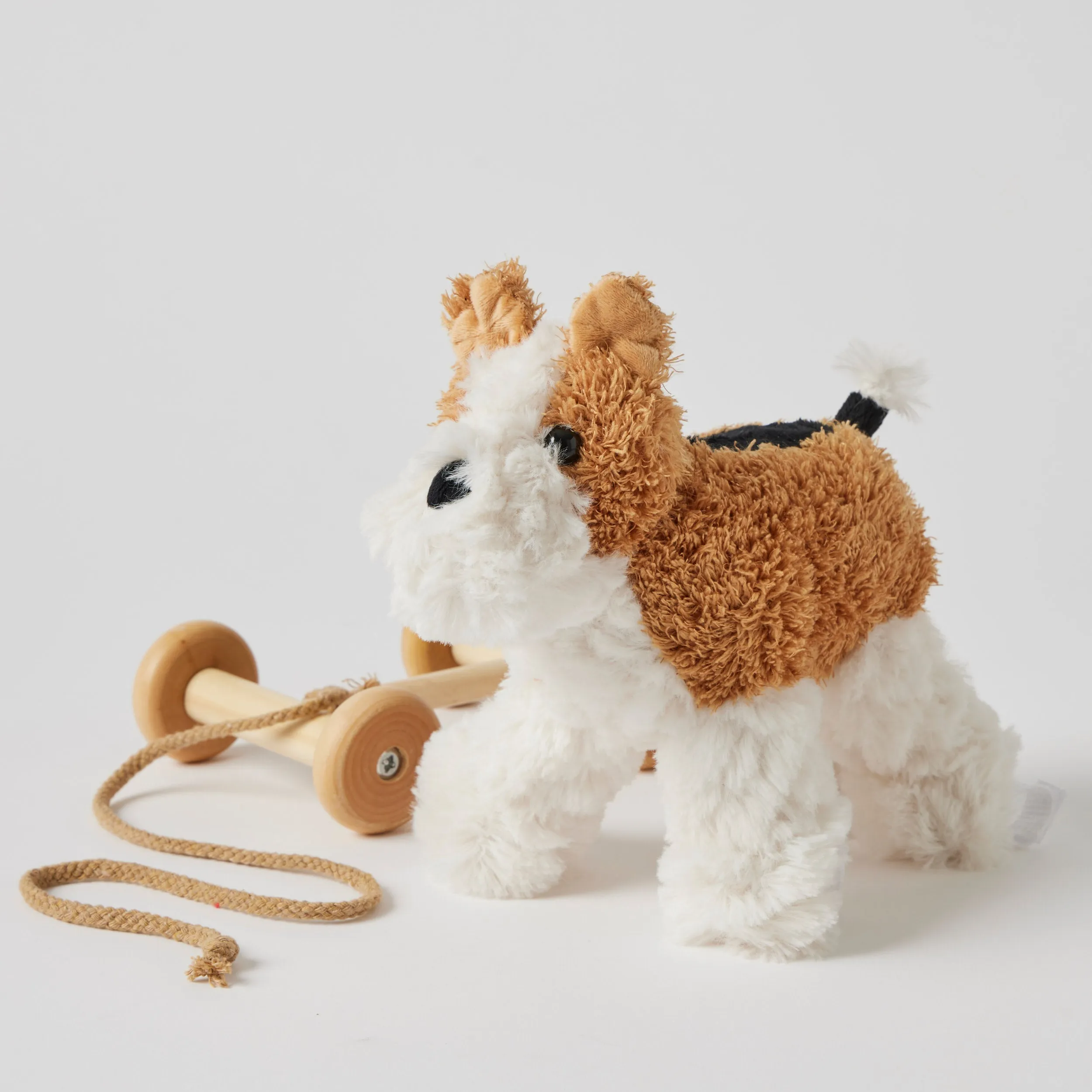 Dog Plush Pull Along by Jiggle & Giggle