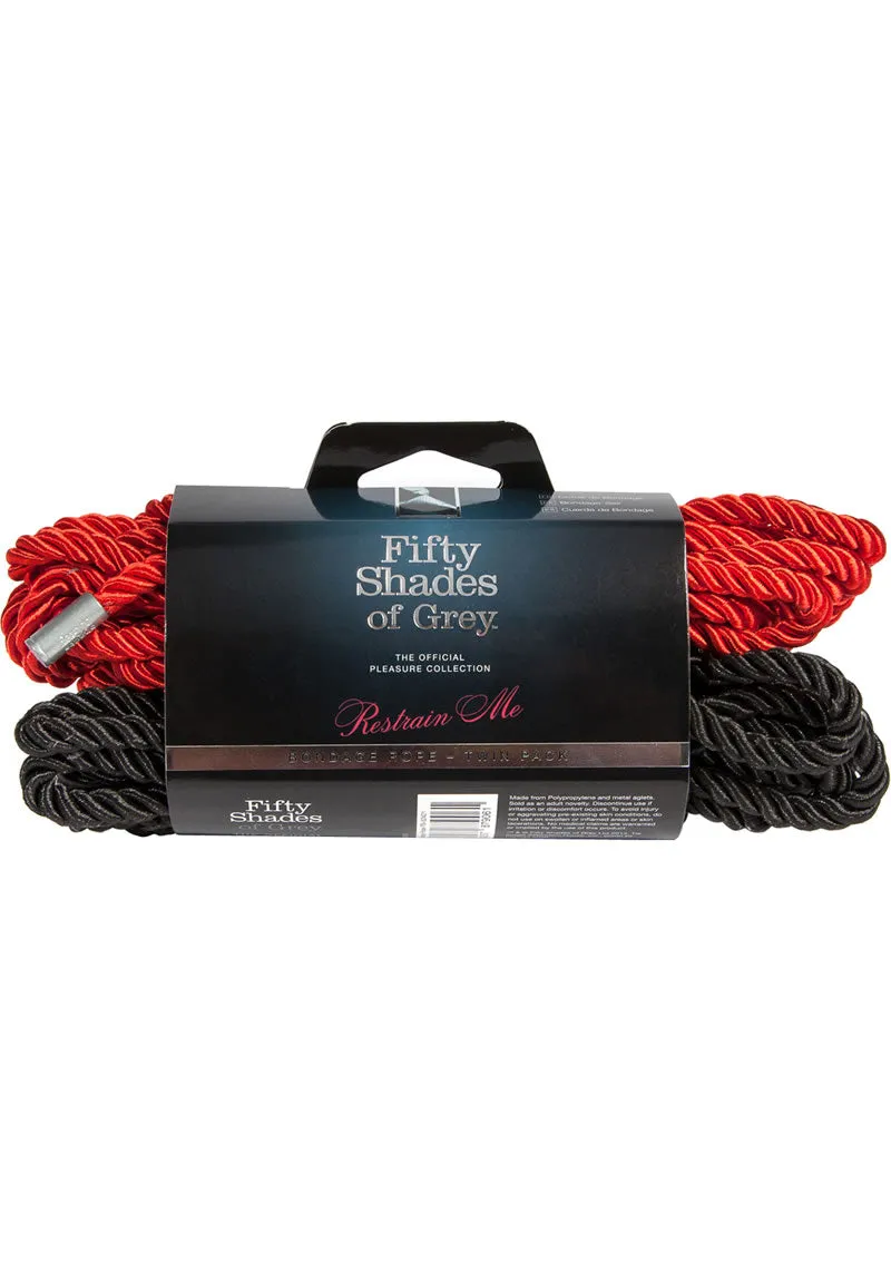 Fifty Shades Restrain Me Bondage Rope 2p