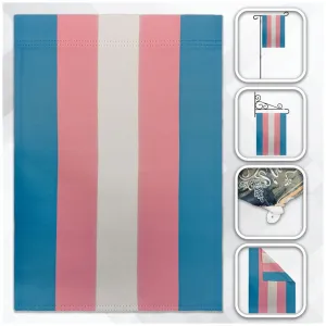 Flags Importer 12 x 18 Transgender Garden Pride Flag