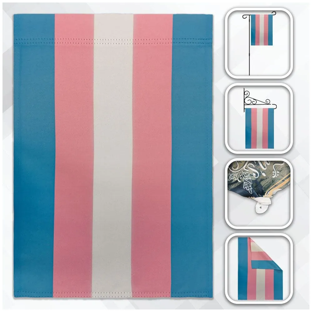 Flags Importer 12 x 18 Transgender Garden Pride Flag