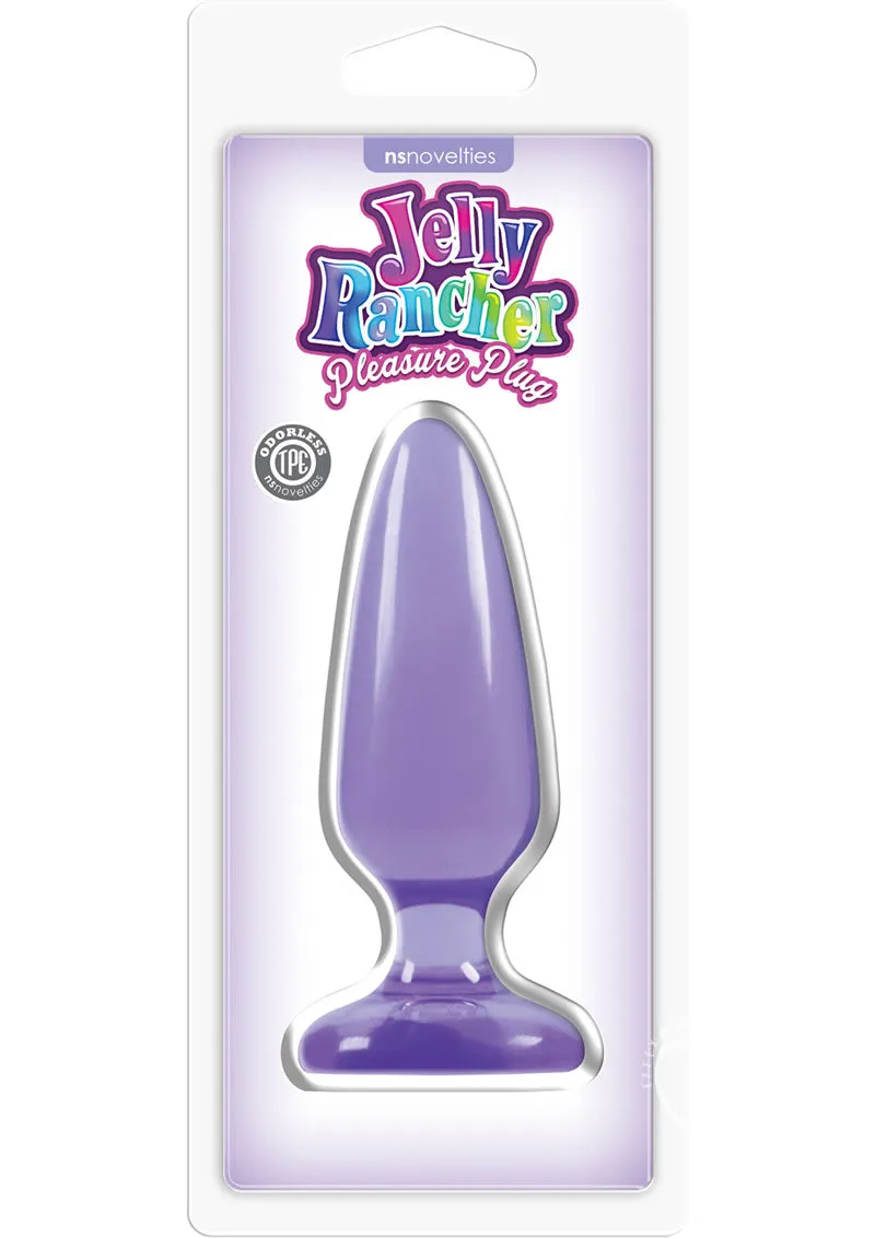 Jelly Rancher Pleasure Plug Medium Purpl