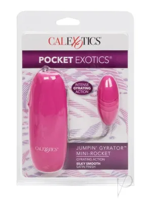 Jumpin Gyrator Mini Rocket Pink