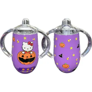 Kitty Halloween 14oz Stainless Steel Sippy Cup