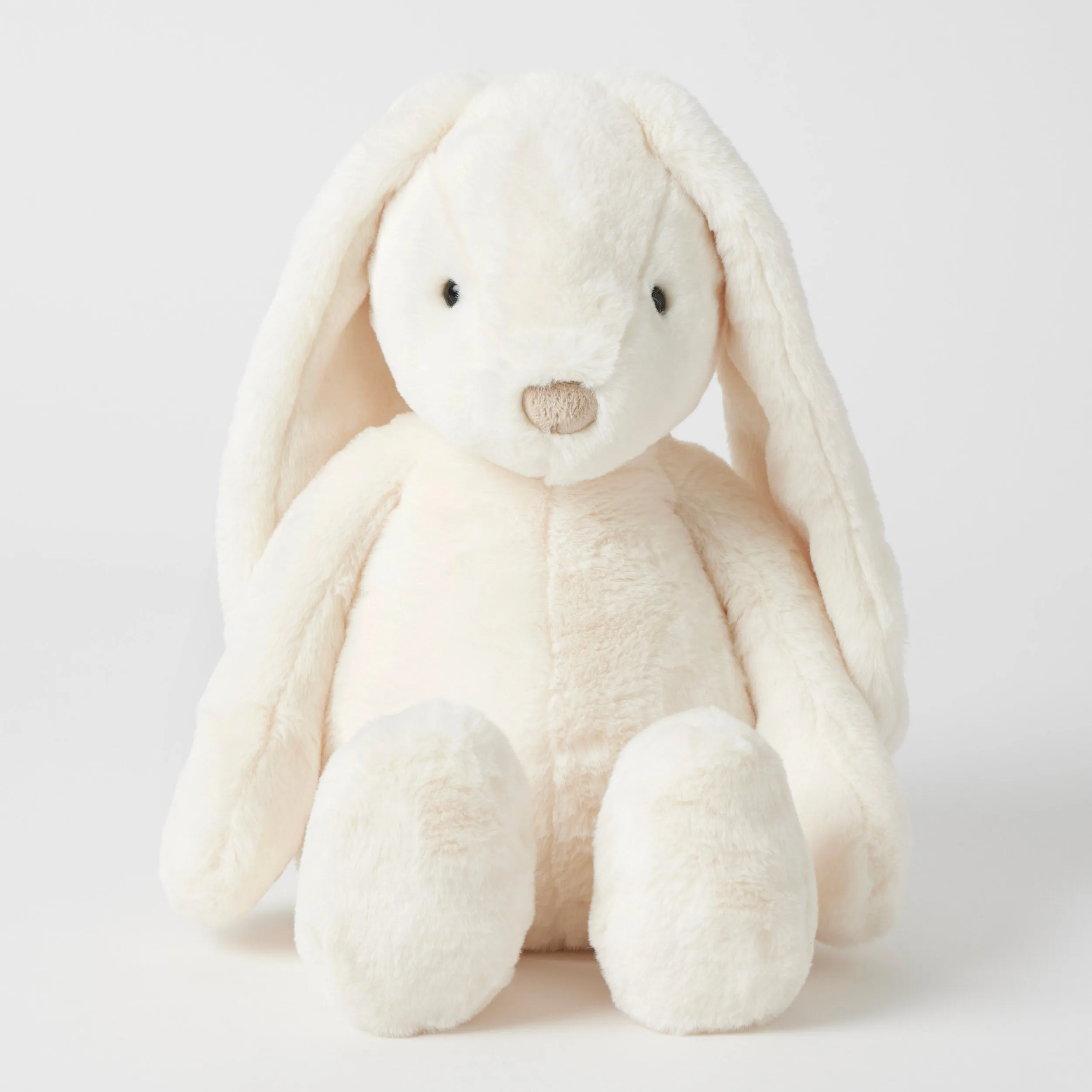 Large Bunny Cream Soft Toy by Jiggle & Giggle