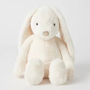 Large Bunny Cream Soft Toy by Jiggle & Giggle