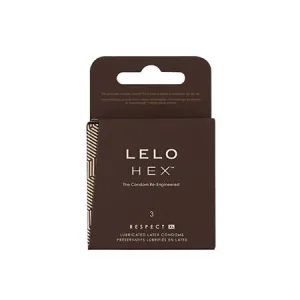 LELO Hex Respect XL Condoms 3pk