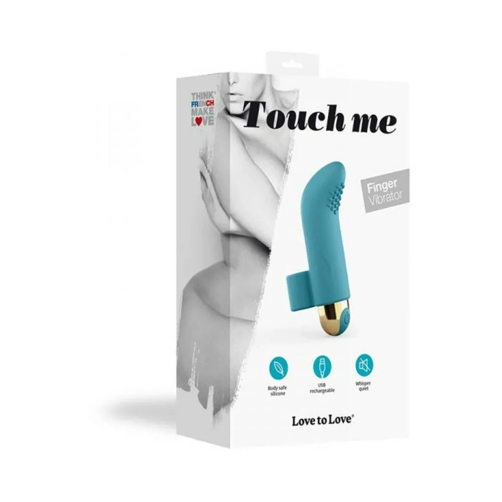 Love To Love Touch Me Blue Finger Vibrator