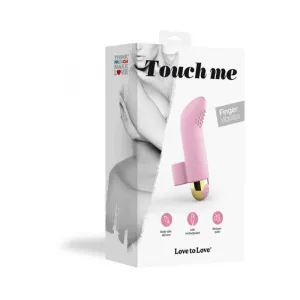 Love To Love Touch Me Pink Finger Vibrator