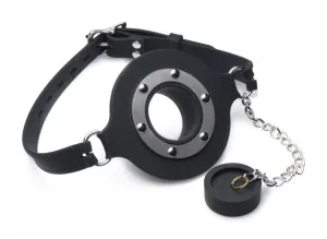 MASTER SERIES PIE HOLE SILICONE FEEDING GAG
