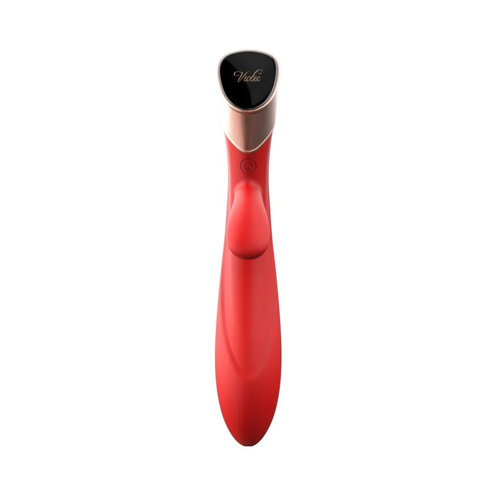 Metis Touch Panel Rabbit Vibrator Red