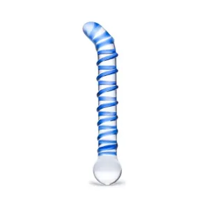 Mr.  Swirl 6.5 Glass Glass Dildo
