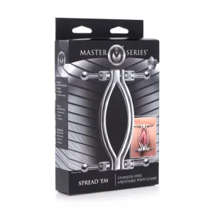 Ms Stainless Steel Adj Pussy Clamp
