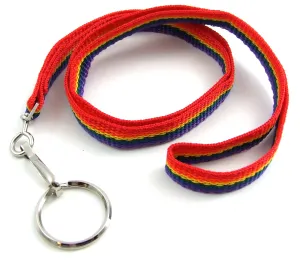 NYLON LANYARD W/KEY RING