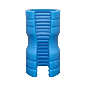 Optimale Truskyn Silicone Stroker Ribbed Blue