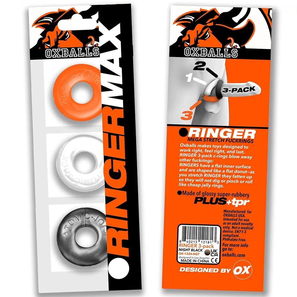 OXBALLS RINGER MAX 3-pack HAZZARD Cock Rings
