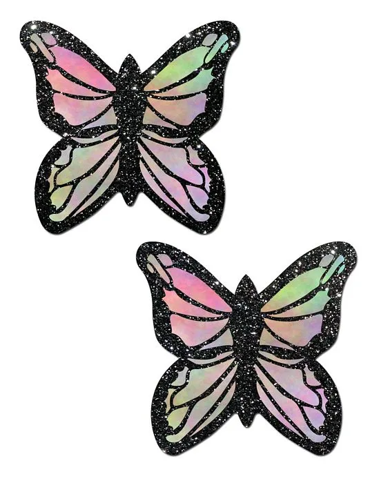 PASTEASE MONARCH GLITTER PASTEL RAINBOW BUTTERFLY