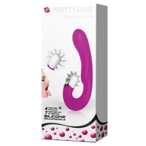Pretty Love - Magic Tongue G Spot Vibrator (Pink)