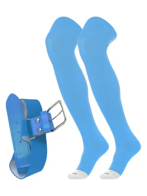 Pro Plus Performance Sports Belt and Socks Combo Over the Knee