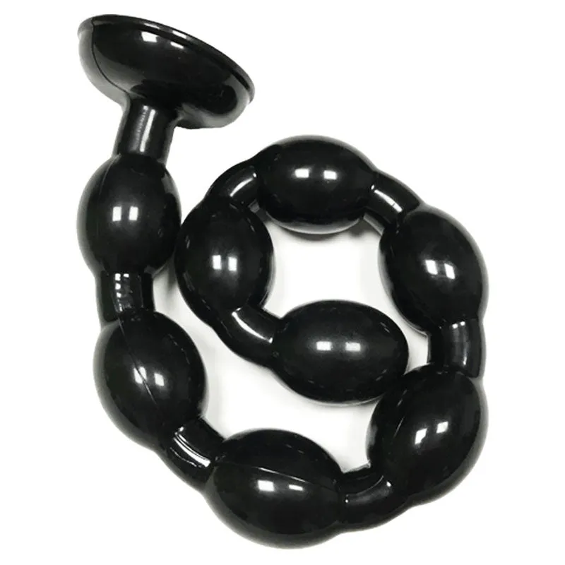 Pull Beads Butt Plug Men Prostate Massage Long Anal Plug