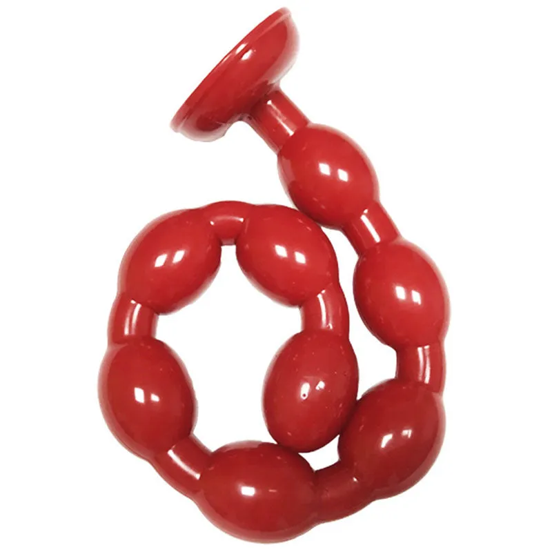 Pull Beads Butt Plug Men Prostate Massage Long Anal Plug