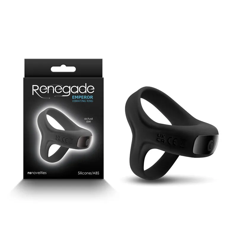 Renegade Emperor - Black Cock Ring Rechargeable Cock Sling