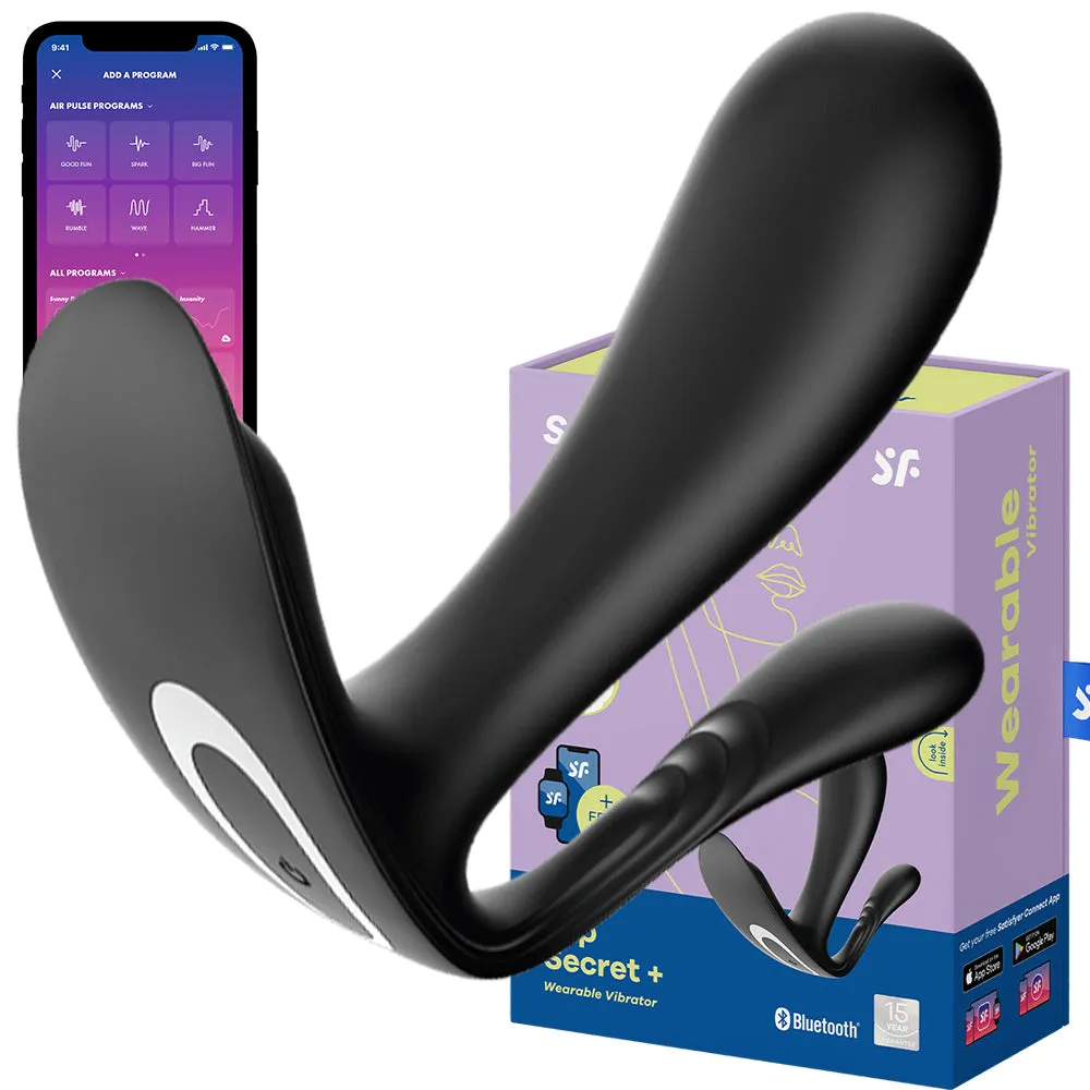 Satisfyer Top Secret  Wearable Vibrator App Control Panties Couples Toy
