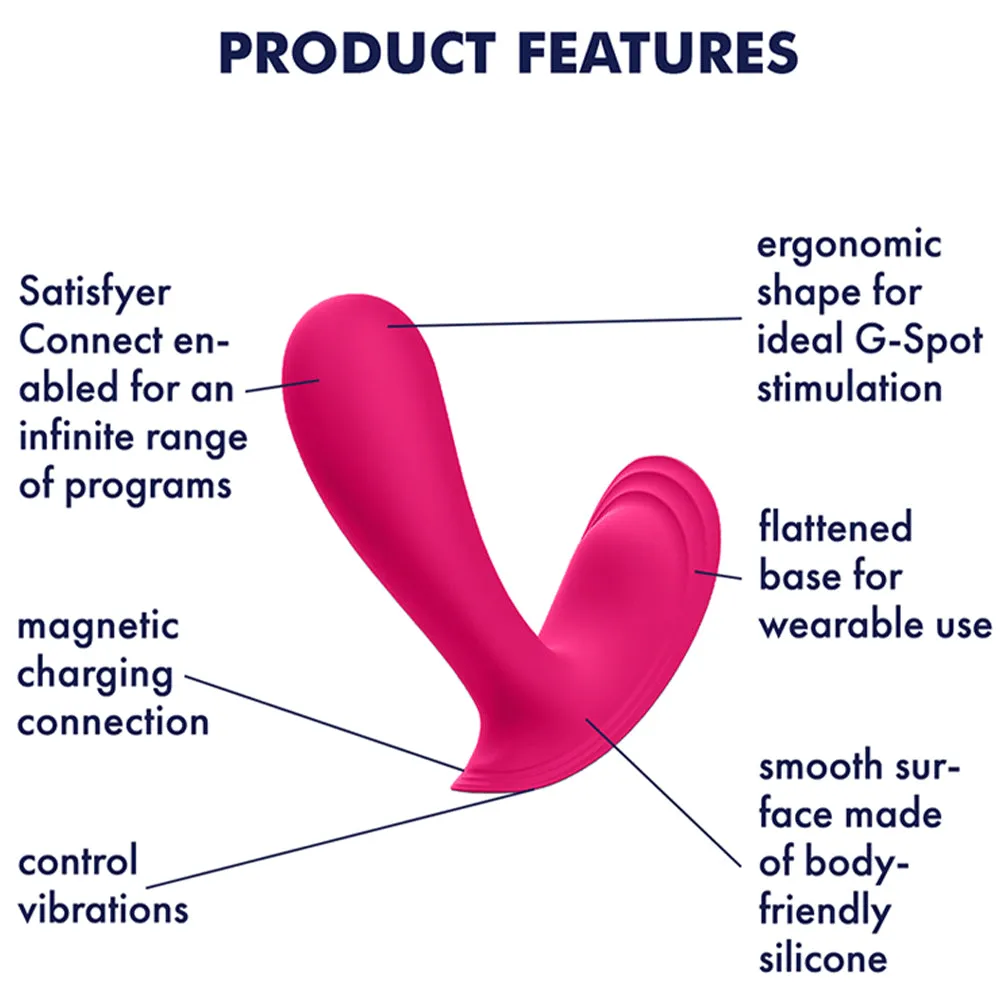 Satisfyer Top Secret Wearable Vibrator App Control Panties Couples