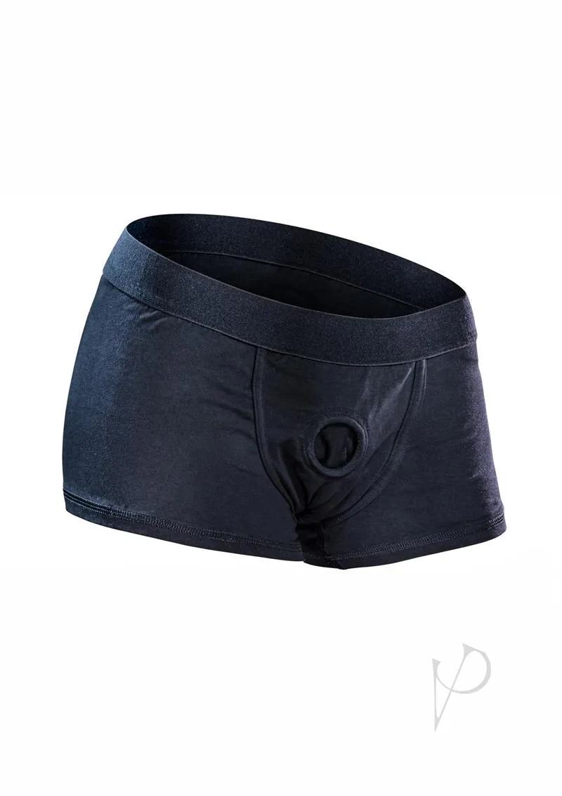 Temptasia Harness Brief Xlg Blk