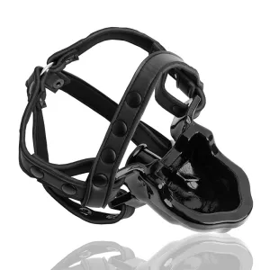 WATERSPORT strap-on gag. black