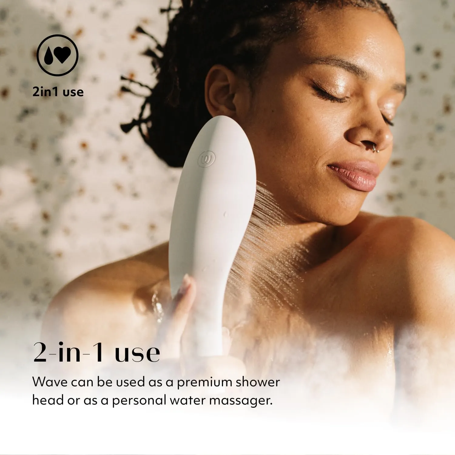Womanizer Wave Clitoral Stimulation Shower Head Chrome