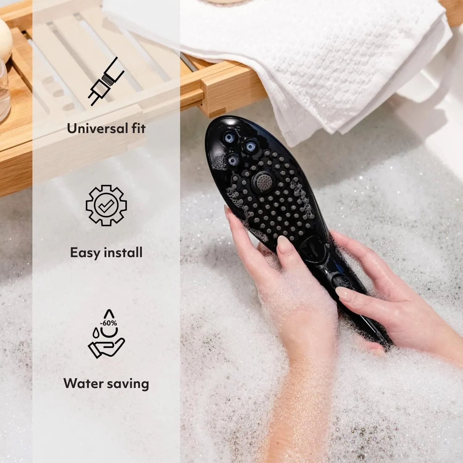 Womanizer Wave Clitoral Stimulation Shower Head Chrome