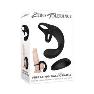 Zt Vibrating Ball Cradle Black